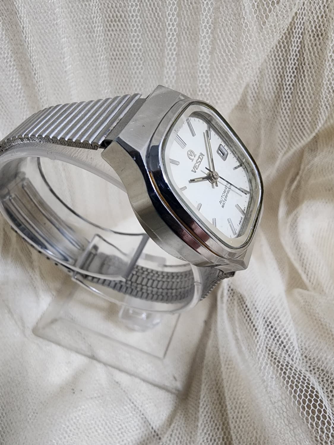 스위스 베스타 오토매틱  빈티지 메탈 여성시계 상품이미지2