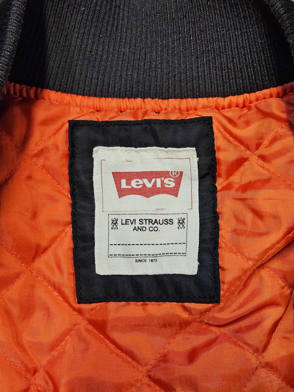 Levi’s 블랙 MA-1 봄버 자켓 상품이미지5