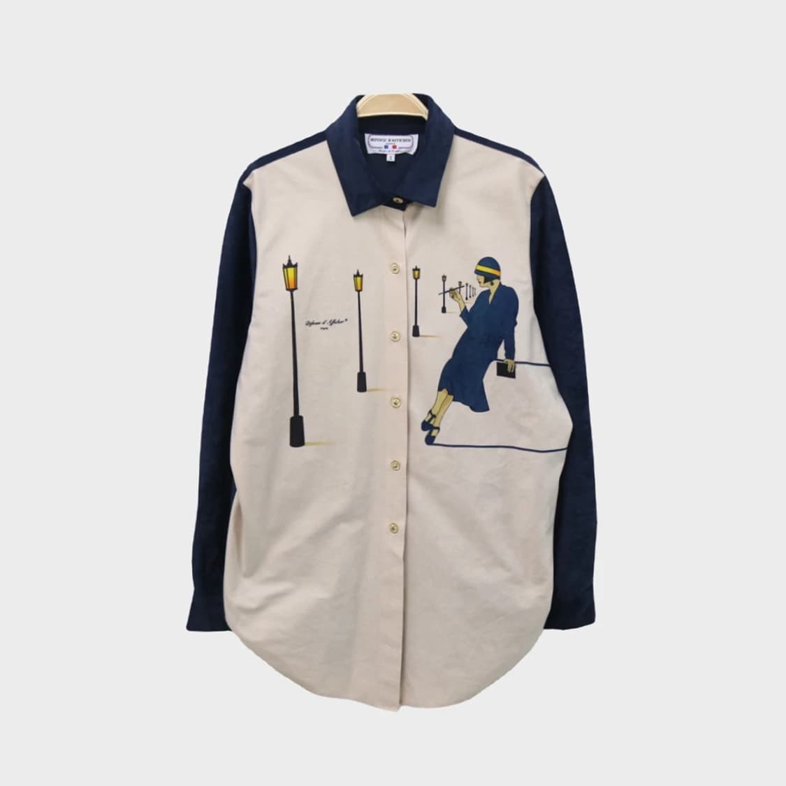 DEFENSE B AFFICHER  아트 셔츠 65144 상품이미지1