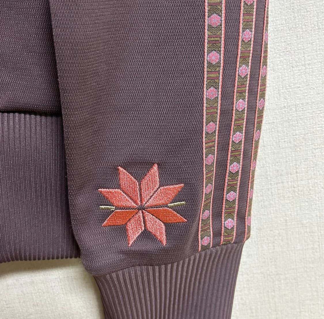 아디다스 페루 후드 져지 브라운핑크 희귀져지 90 상품이미지8