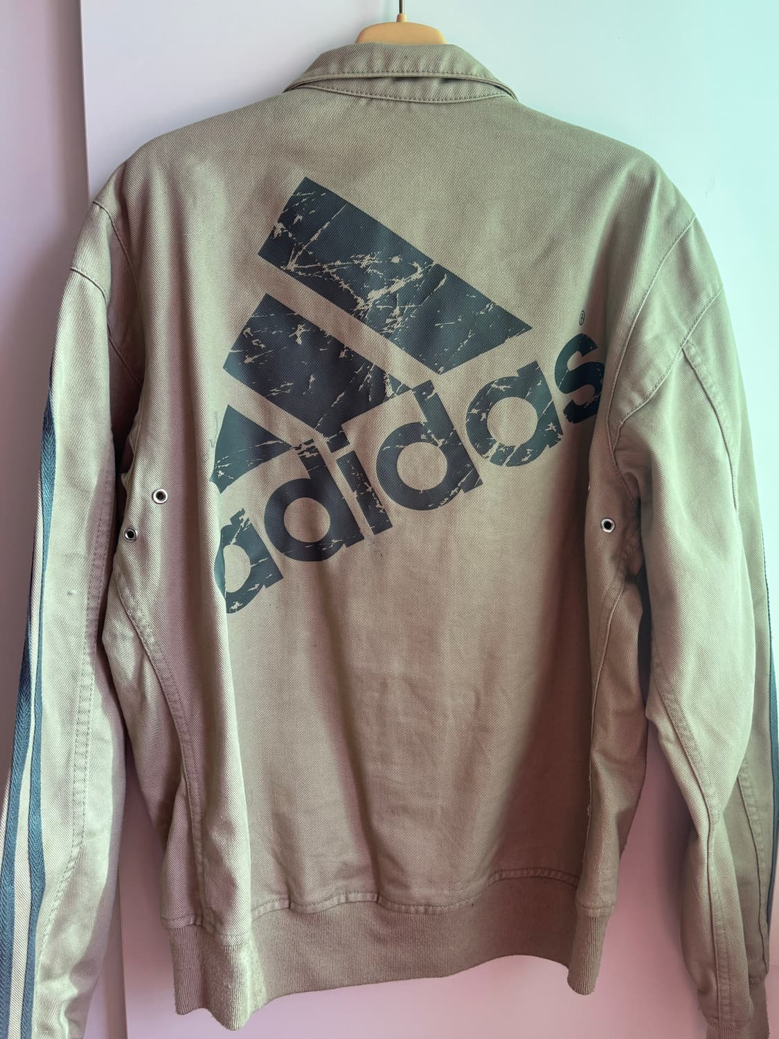 아디다스 빈티지 베이지 자켓 상품이미지8