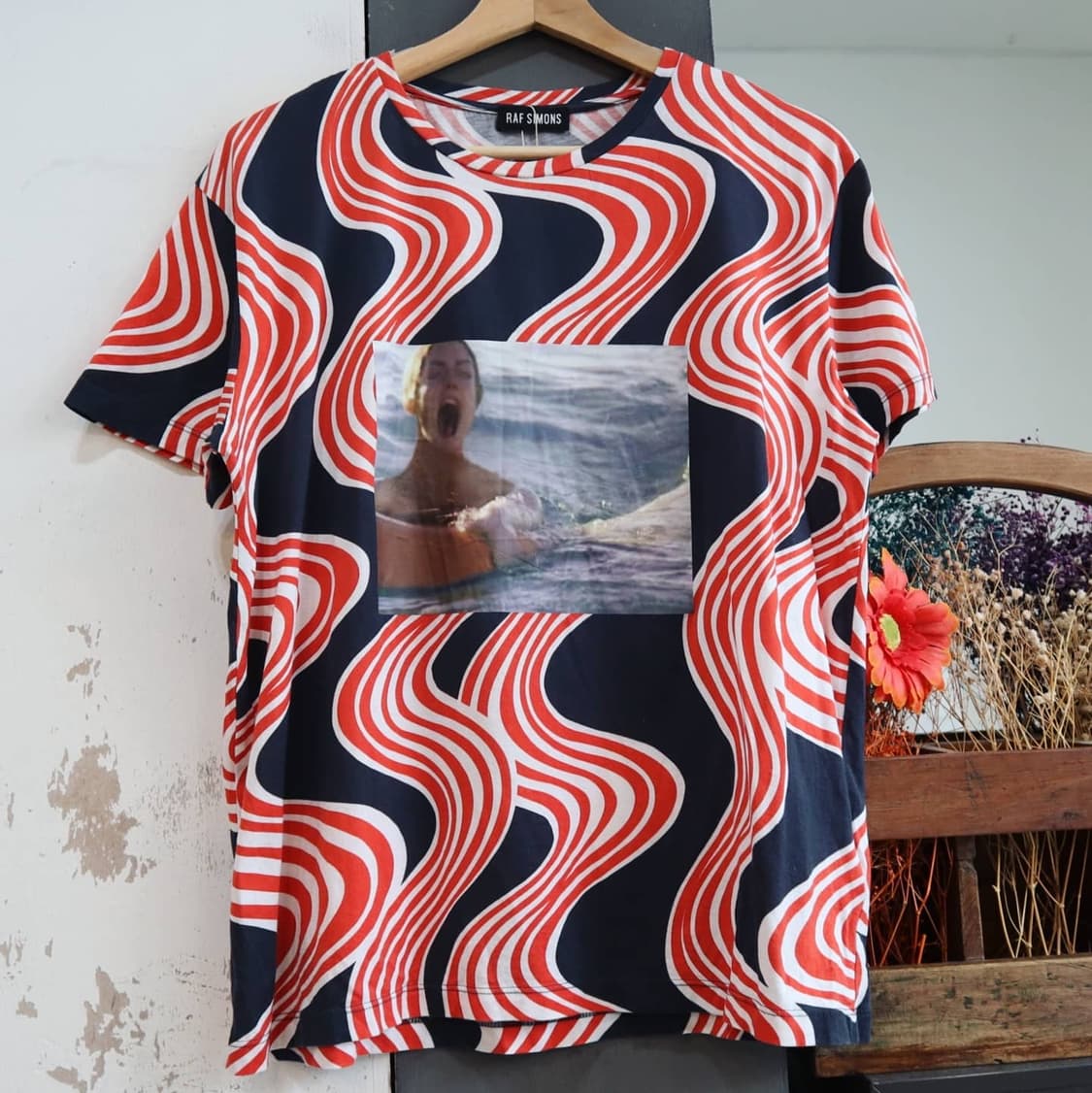 라프시몬스 SS15 WAVE SCREAM PRINT T 상품이미지1