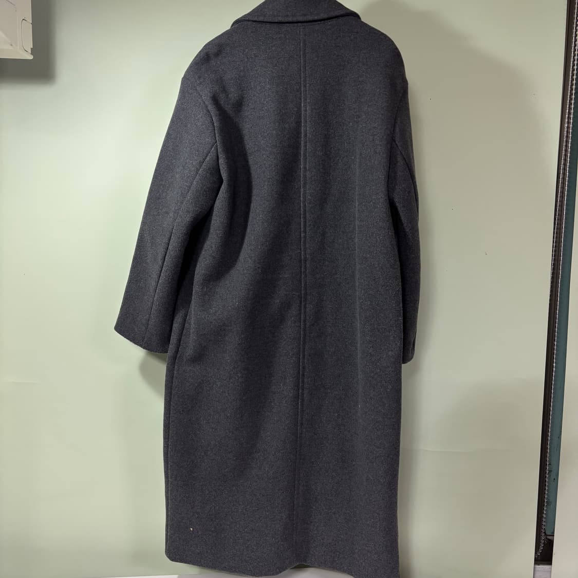 95 자라 차콜 롱 더블코트 상품이미지2