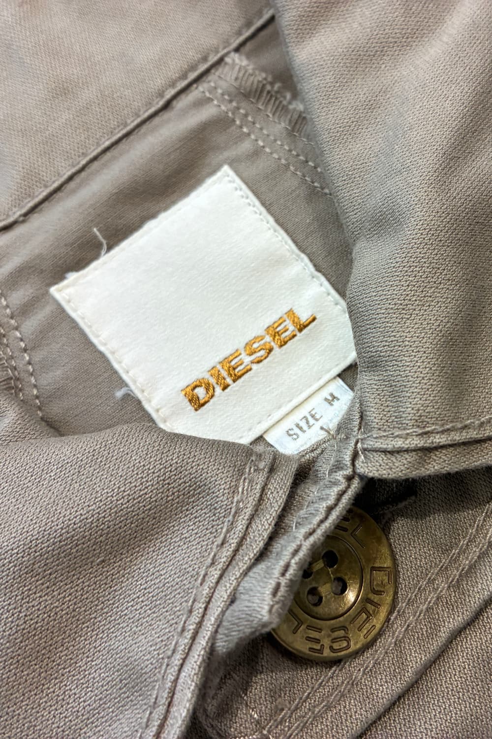 Diesel Cropped Biker/Utility Jacket 상품이미지6