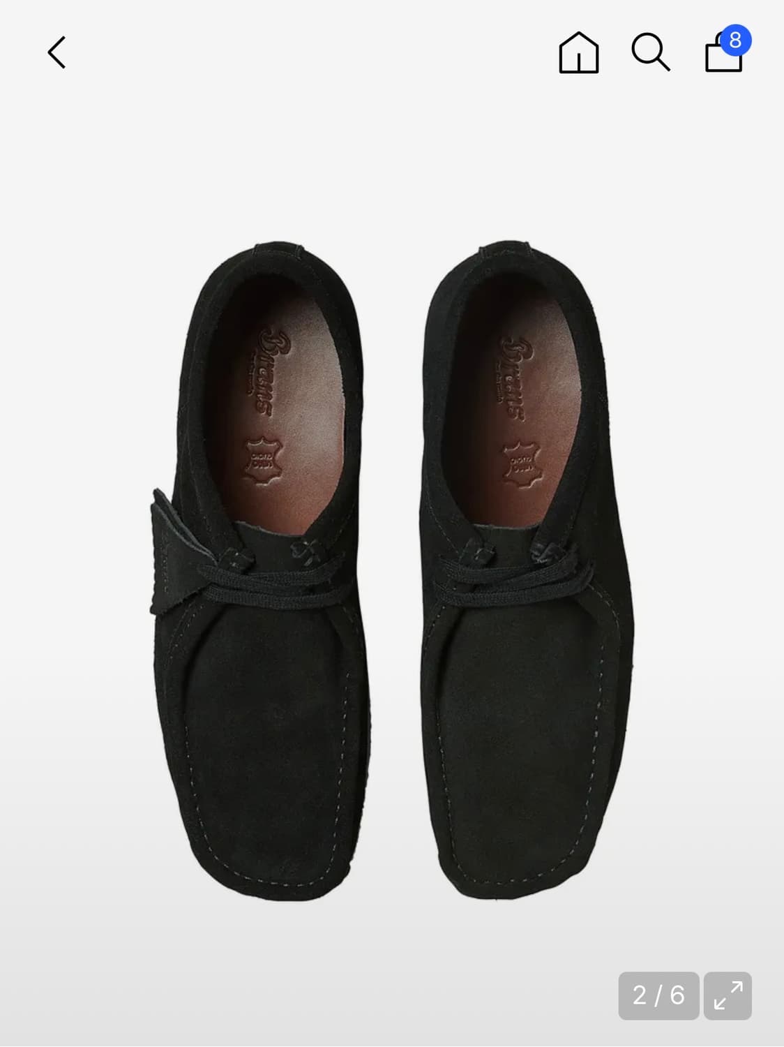 브랜즈(BRANS) 스웨이드 모카신 블랙 상품이미지2