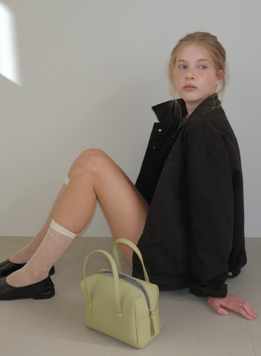 새상품 로헤닛 토트백 Vesto Tote Bag - Matcha 상품이미지2