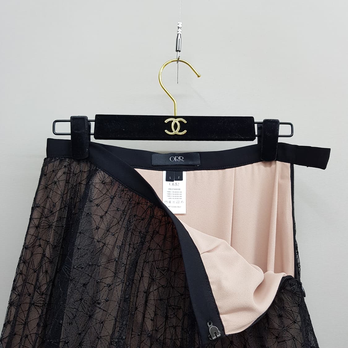 오르 ORR 크래프트 튤 스커트 S사이즈 상품이미지3