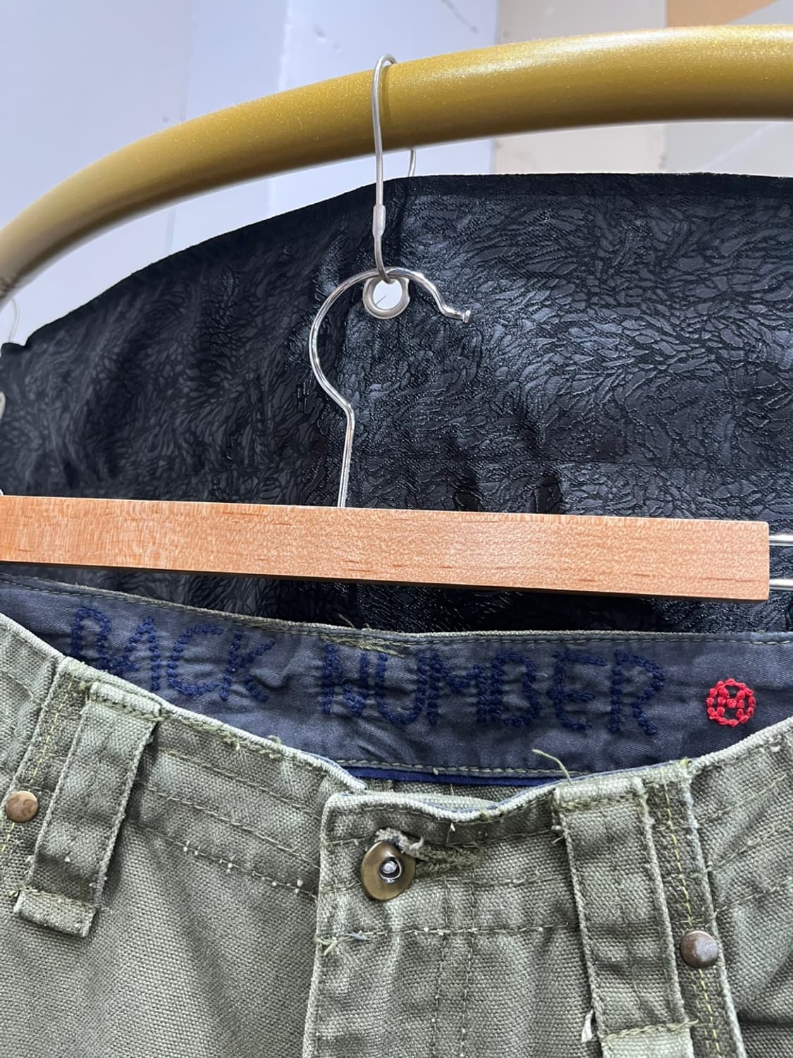 BACK NUMBER 백넘버 캔버스 밀리터리 팬츠  상품이미지5