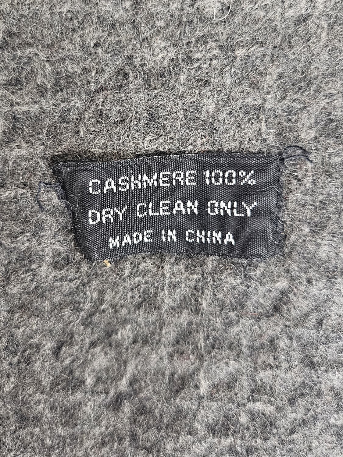 (백화점정품)레노마 renoma 캐시미어 100% 머플러 목도리 그레이 상품이미지5