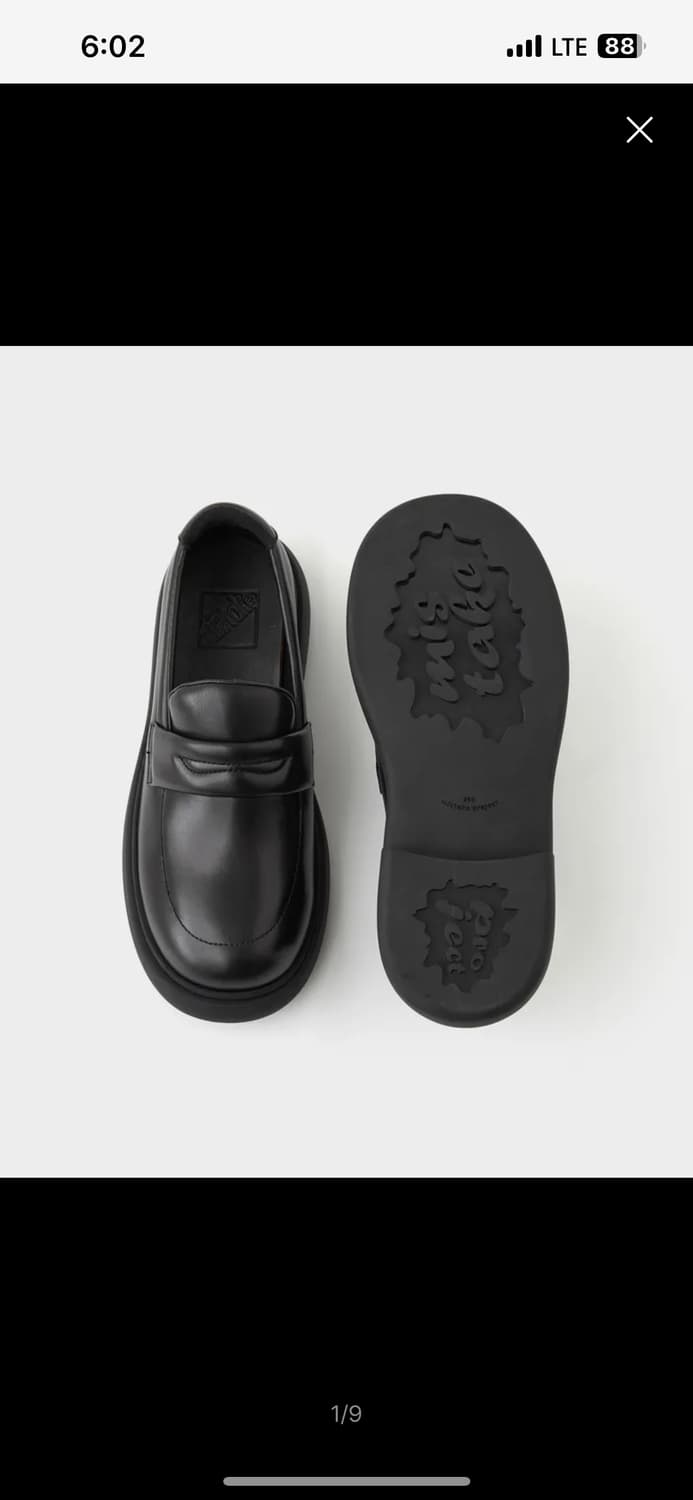 TURTLE / BLACK 로퍼 상품이미지1