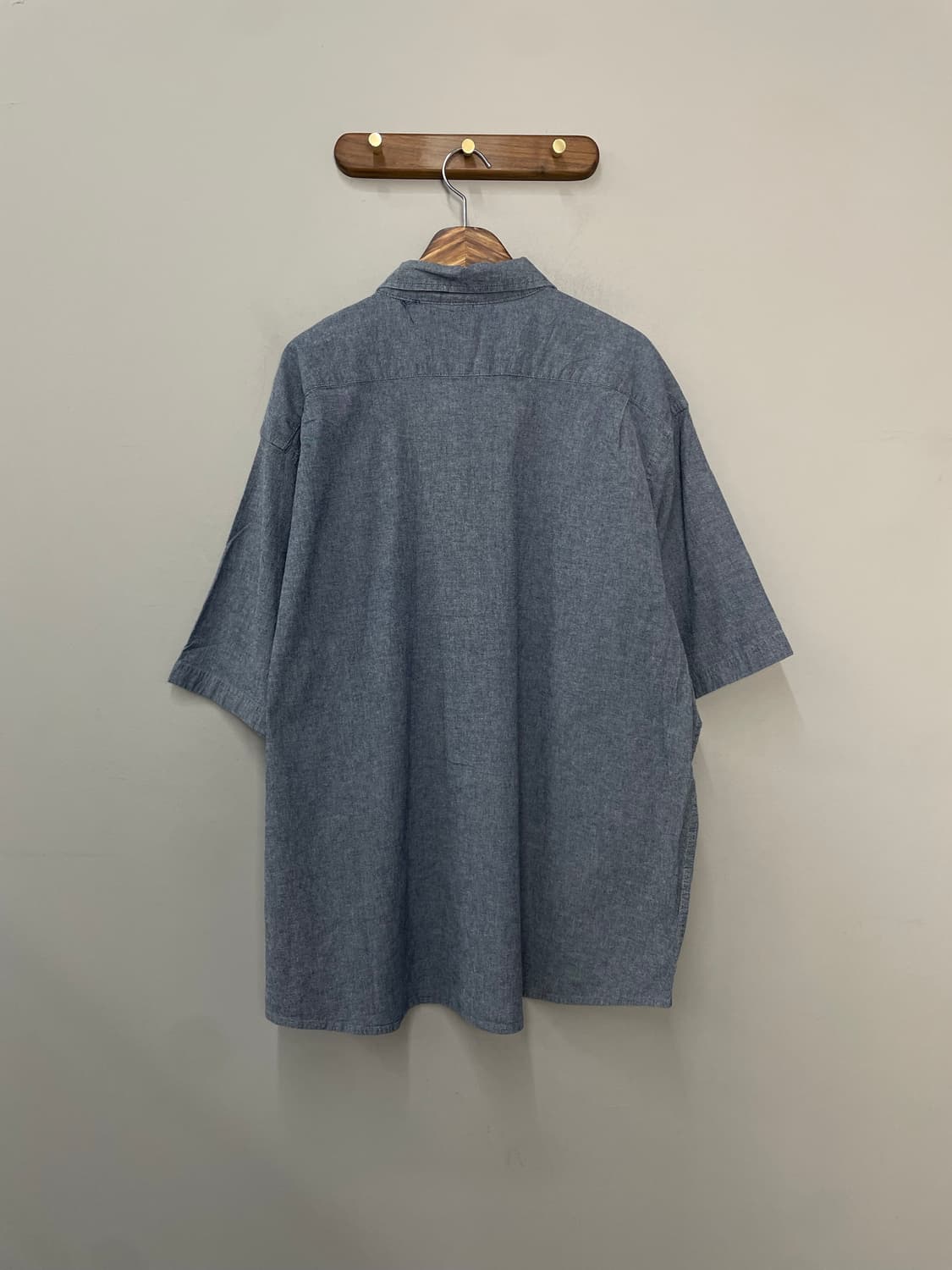 칼하트 블루 반팔 셔츠 H2295 상품이미지4