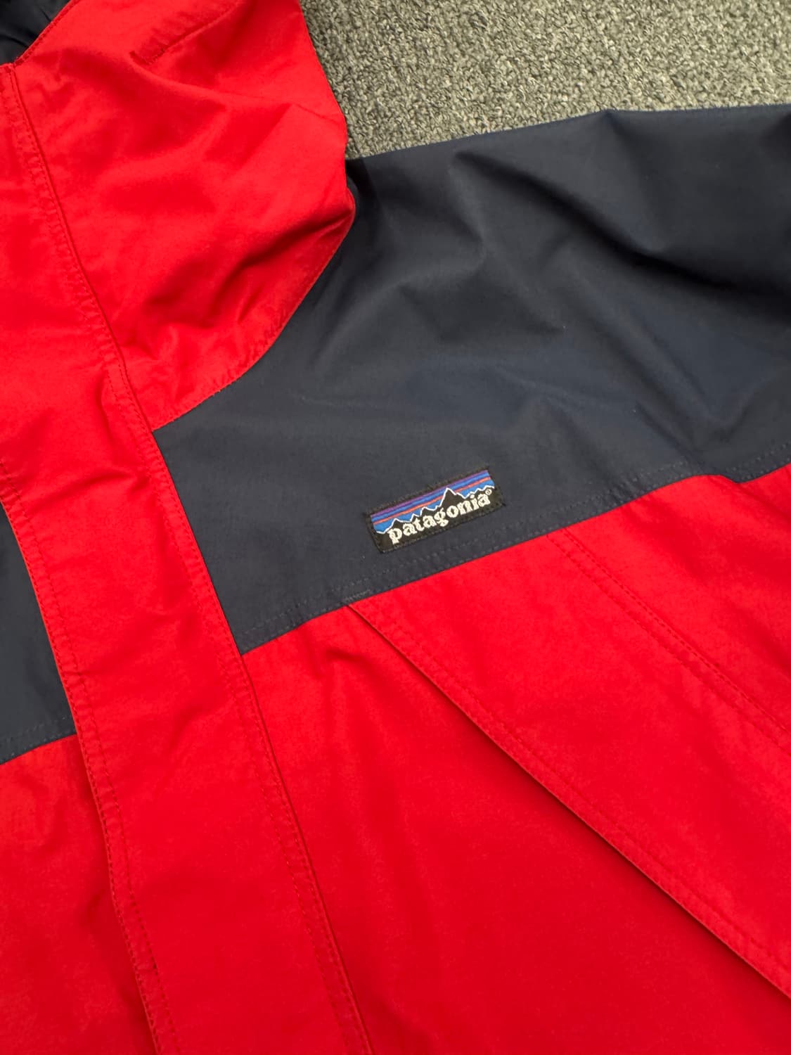 XS)파타고니아 빈티지 올드스쿨 투톤 바람막이 상품이미지2