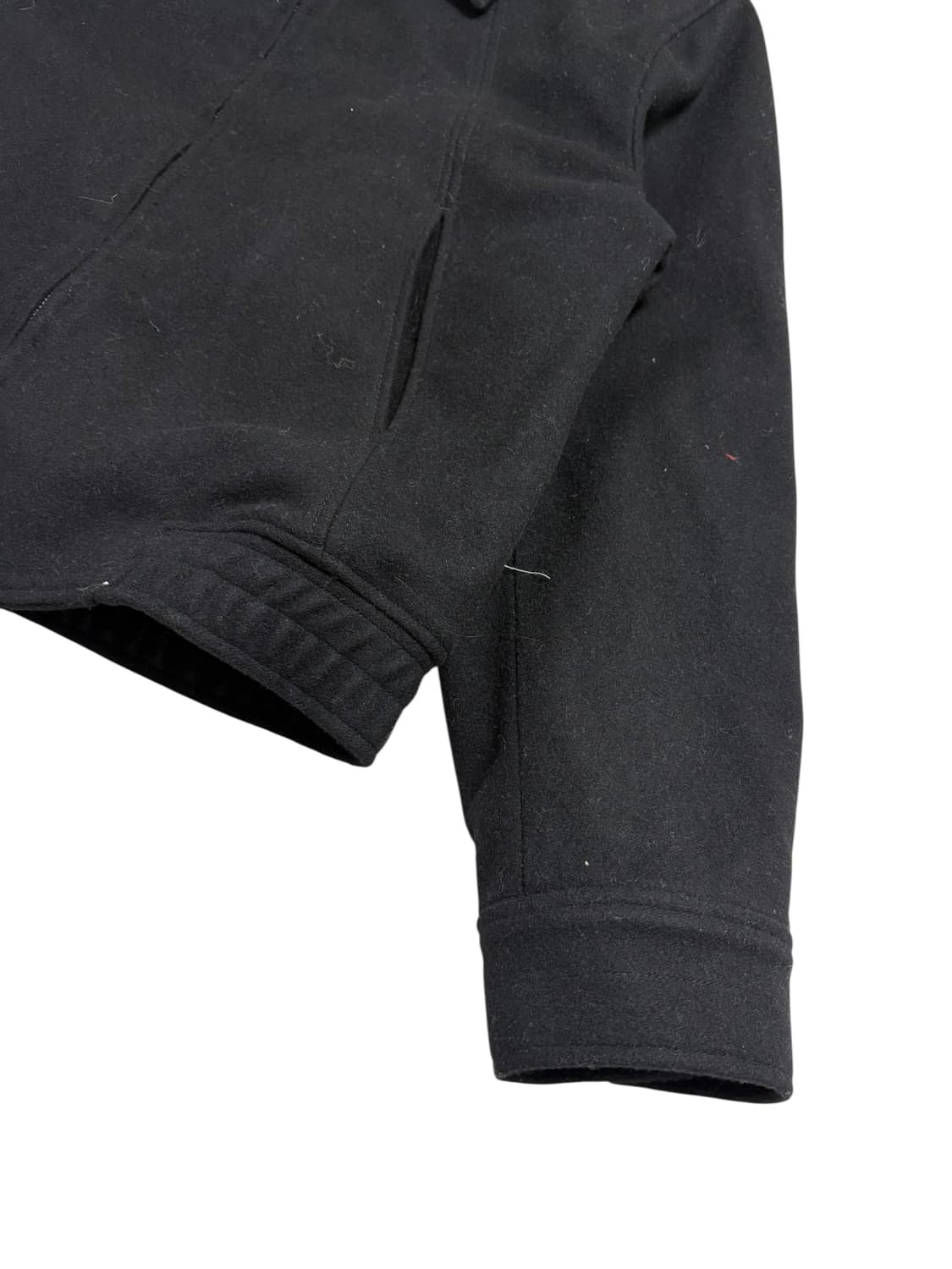 비슬로우 울 집업 자켓 블랙 M 상품이미지4