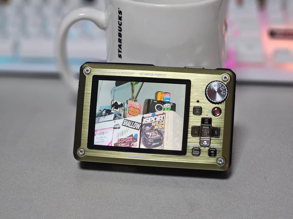 파나소닉 루믹스 FT1 라임 빈티지 디카 상품이미지4