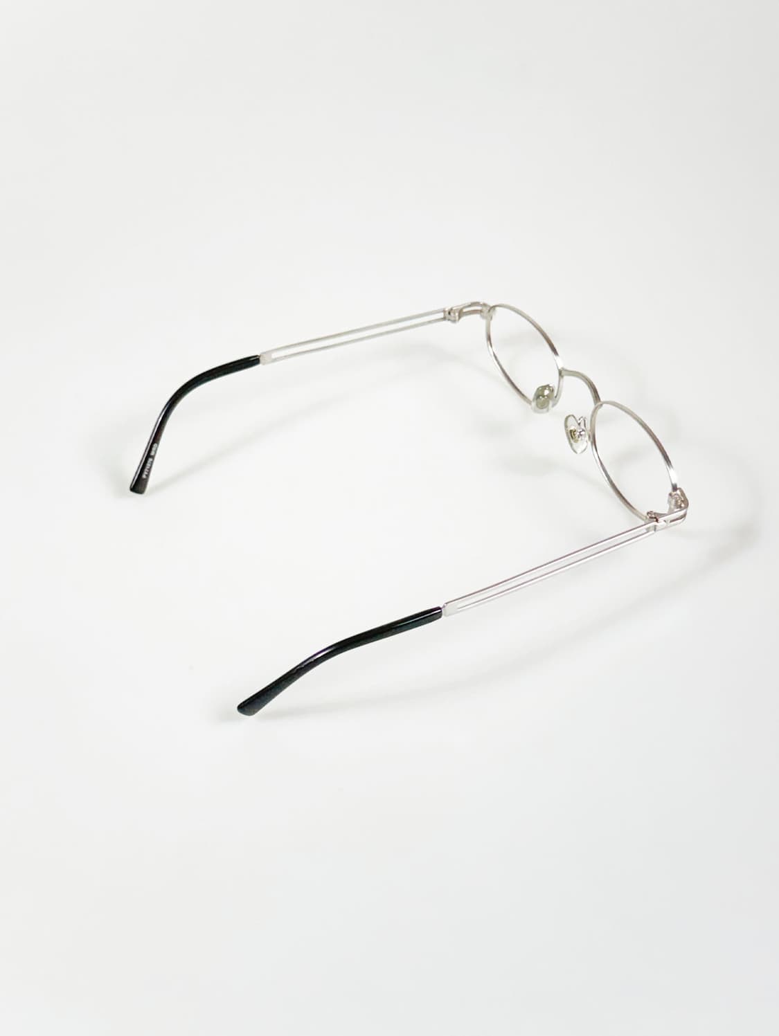 KEIT 실버 메탈 슬림 오벌 프레임 빈티지 안경 상품이미지4