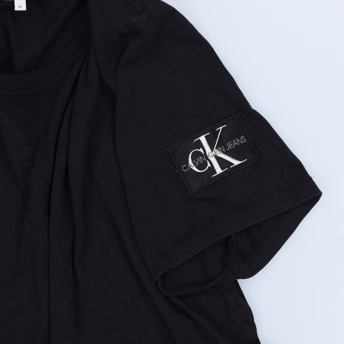 XL 캘빈클라인 패치 반팔티 0421H1 상품이미지5