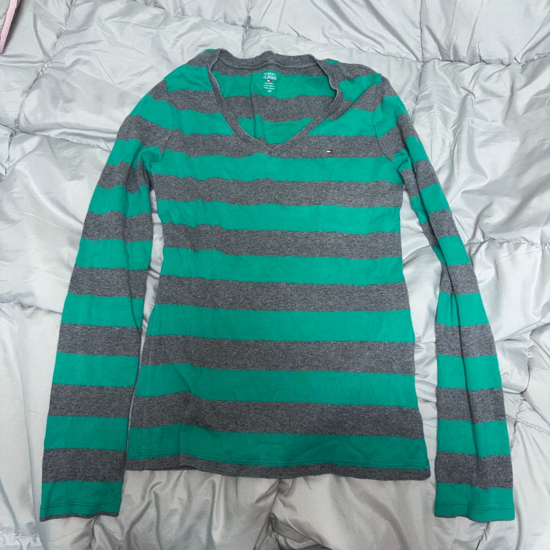 타미힐피거 스트라이프 롱슬리브 상품이미지1