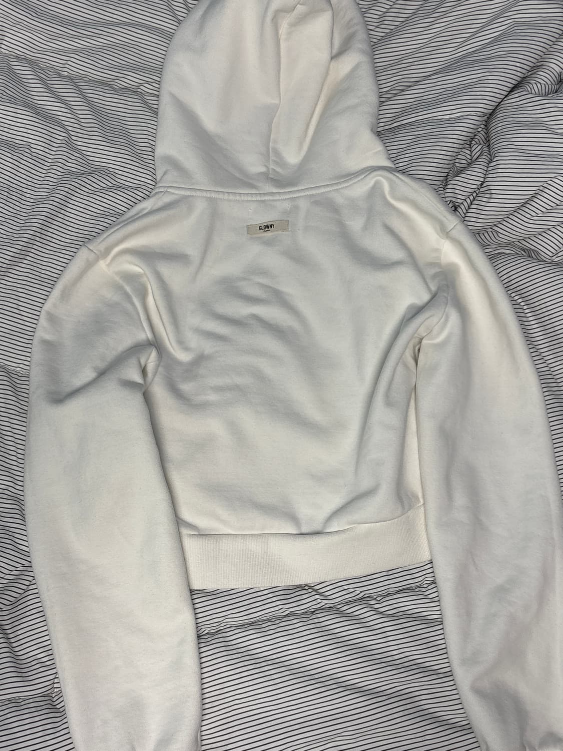 글로니 크롭 후드집업 상품이미지2