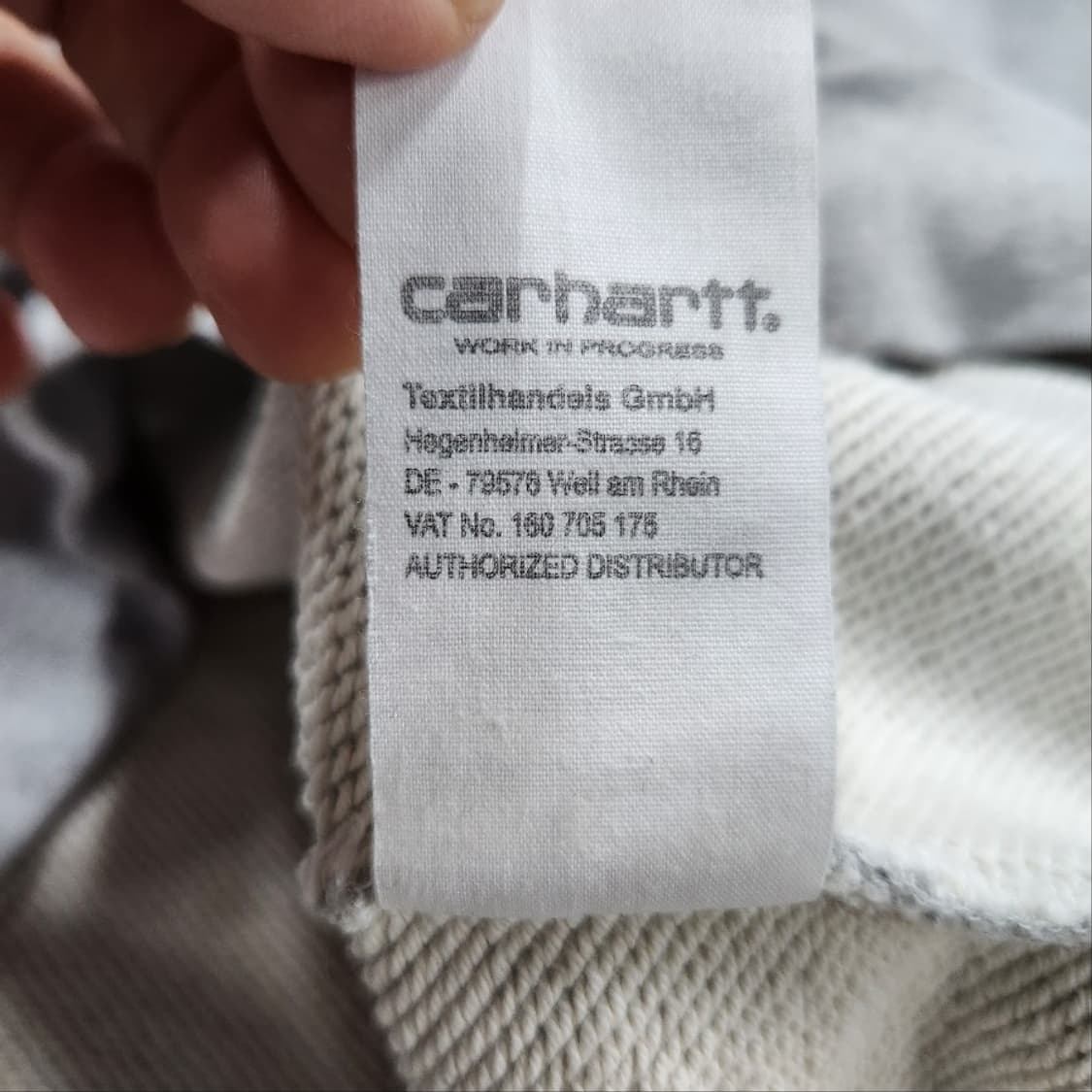 [남L]아페쎄x칼하트 후드 티셔츠[Y62-143]/빈티지프렌 상품이미지9