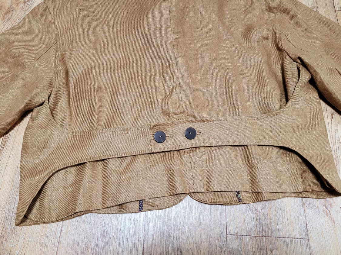 엣지(AtG) 스탠카라 린넨자켓 55-66 상품이미지8