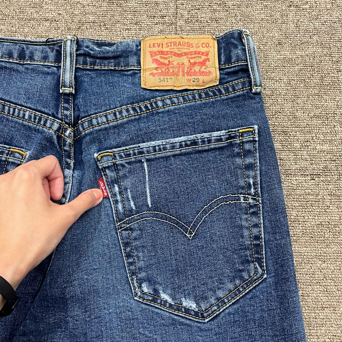 (30) Levi's 리바이스 541 데님 쇼츠 반바지 상품이미지7