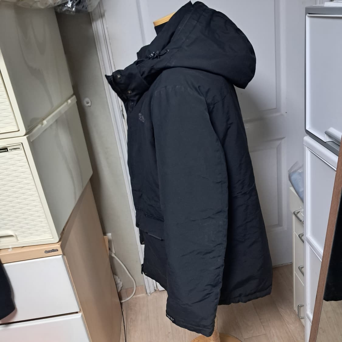 디스커버리 남성 패딩 구스다운 블랙 100 상품이미지2