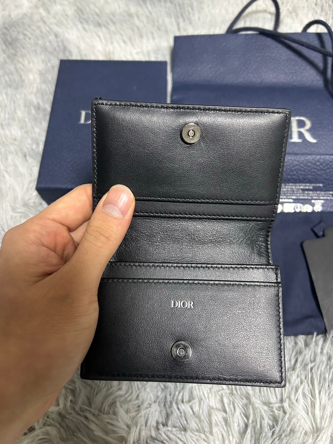 디올 비즈니스 카드홀더 지갑 상품이미지4