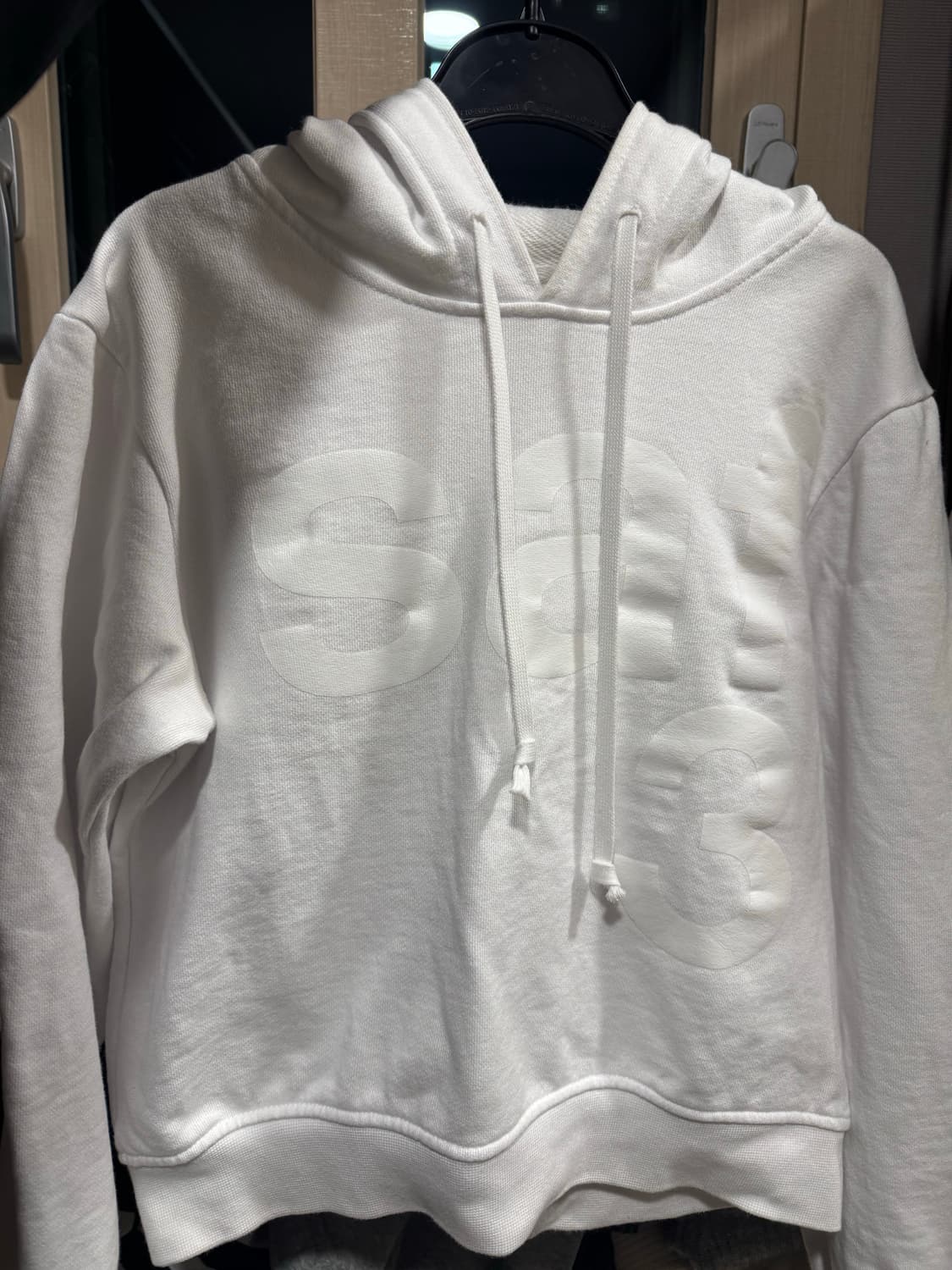 [size 2] 사파리스팟 우먼 1/2 베이직 후드 화이트 상품이미지2