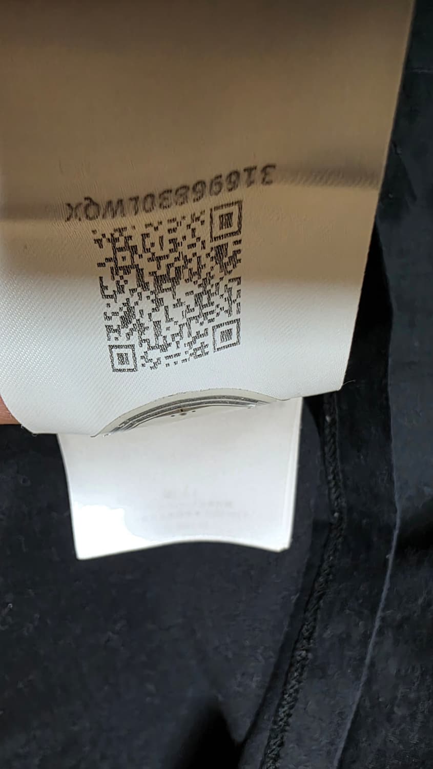 [XL,새상품급]몽클레어 더블와펜 반팔 블랙 상품이미지6