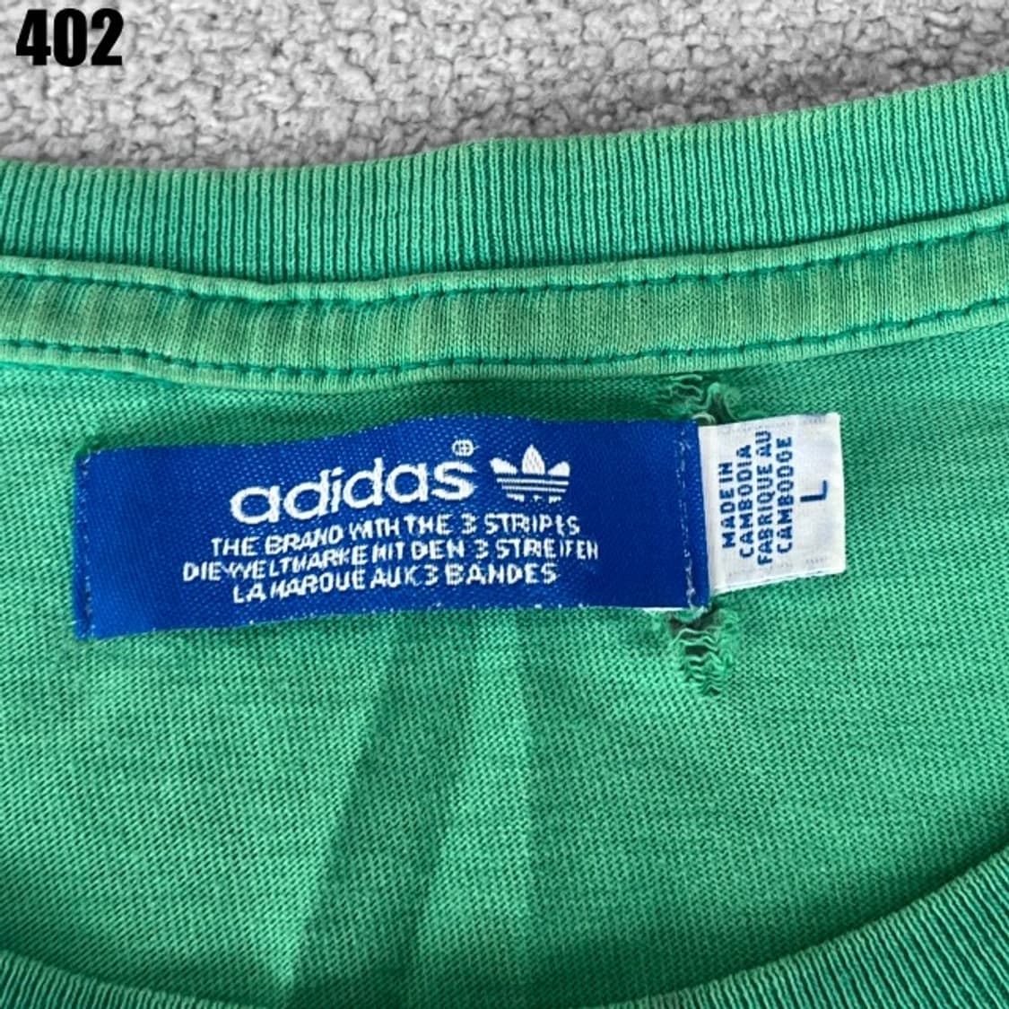 아디다스 반팔 그린  상품이미지2