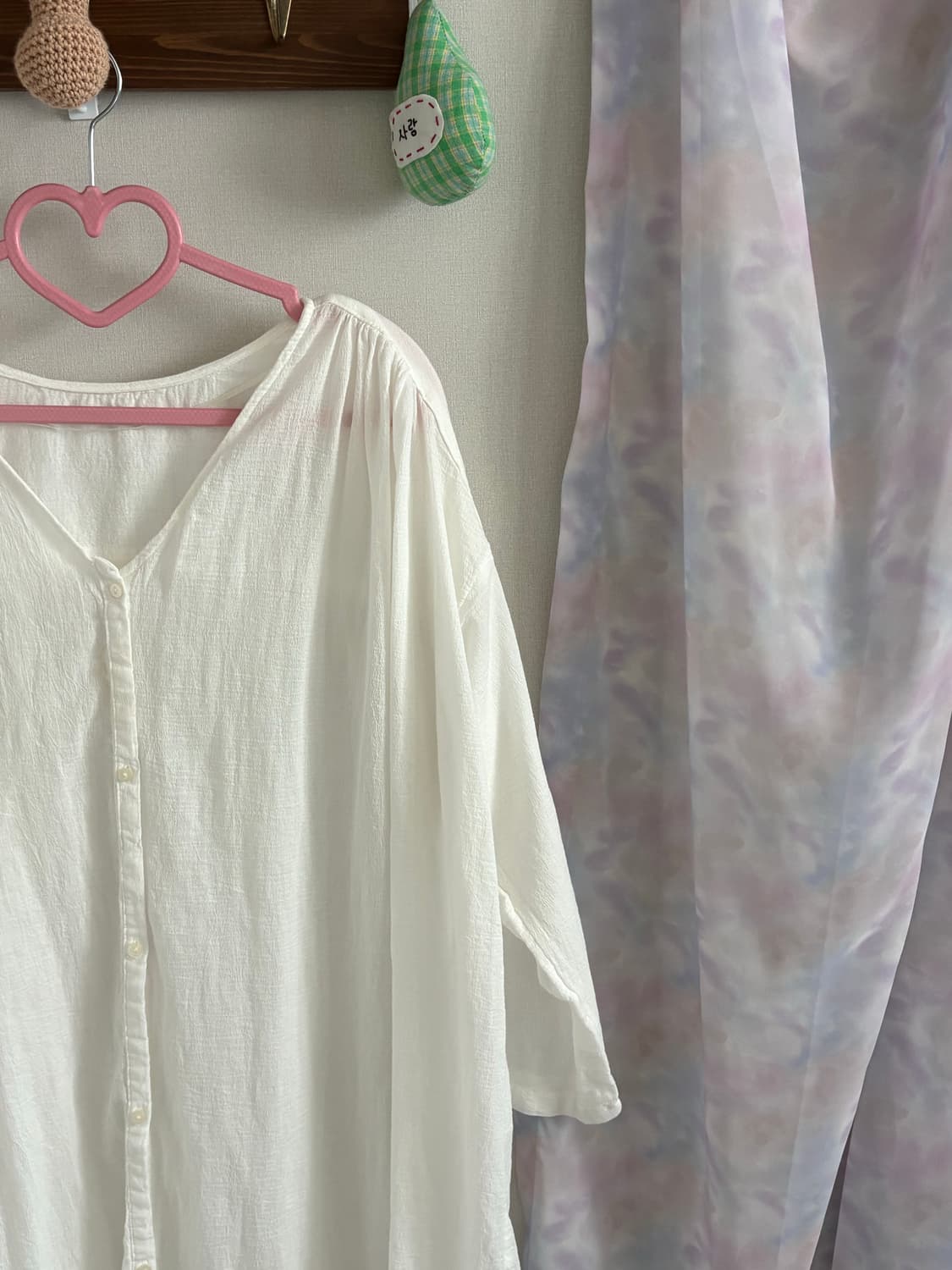 GU 화이트 카디건 상품이미지2