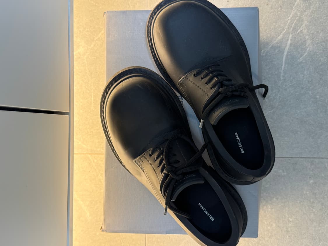 발렌시아가 스테로이드 더비 블랙 41 상품이미지8