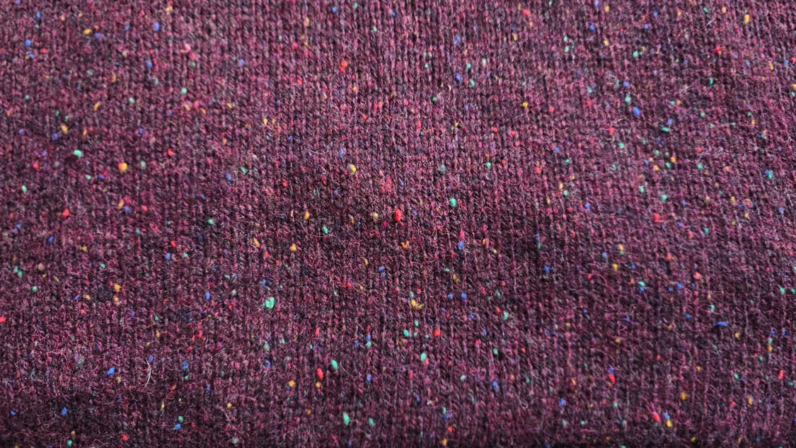 빈티지 버건디 니트 L  상품이미지5