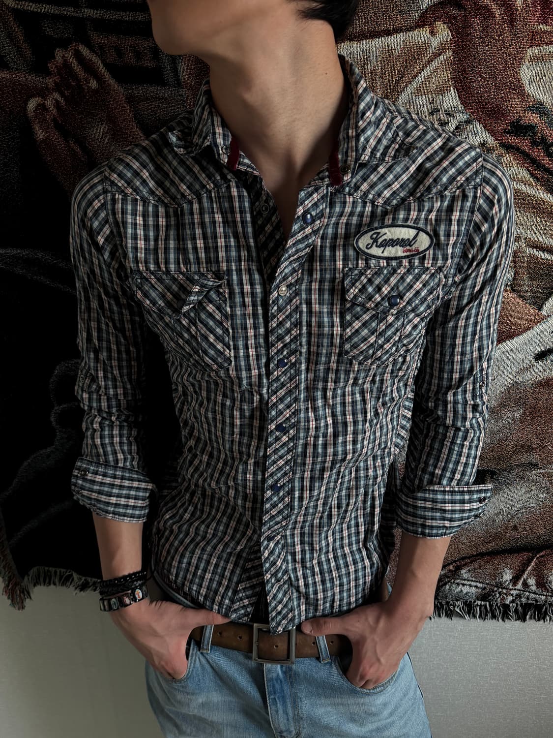 Kaporal check shirt 상품이미지1