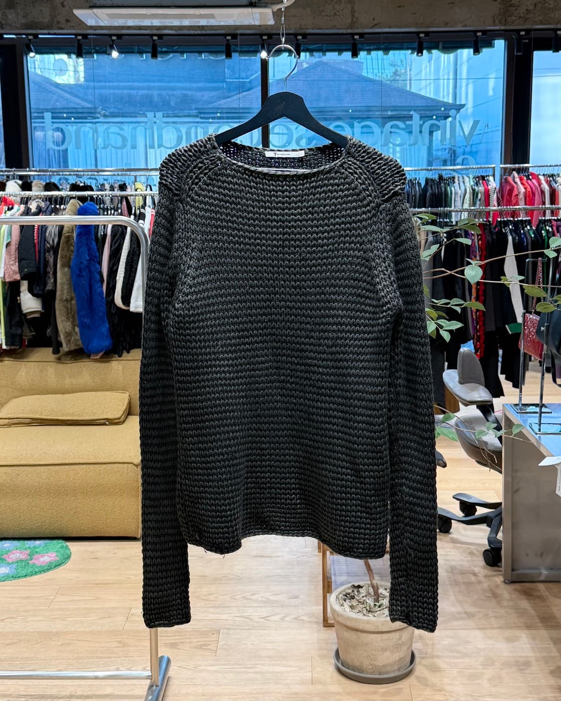 티 바이 알렉산더 왕 올리브 그런지 니트  상품이미지1