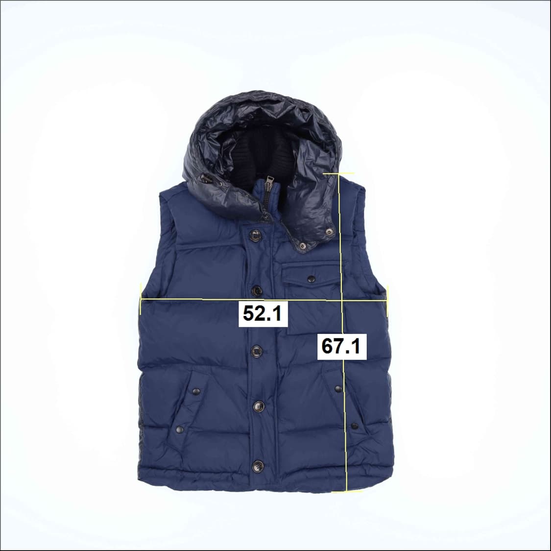 [105] 테이트 TATE 덕다운 패딩 조끼 1208J1 상품이미지6