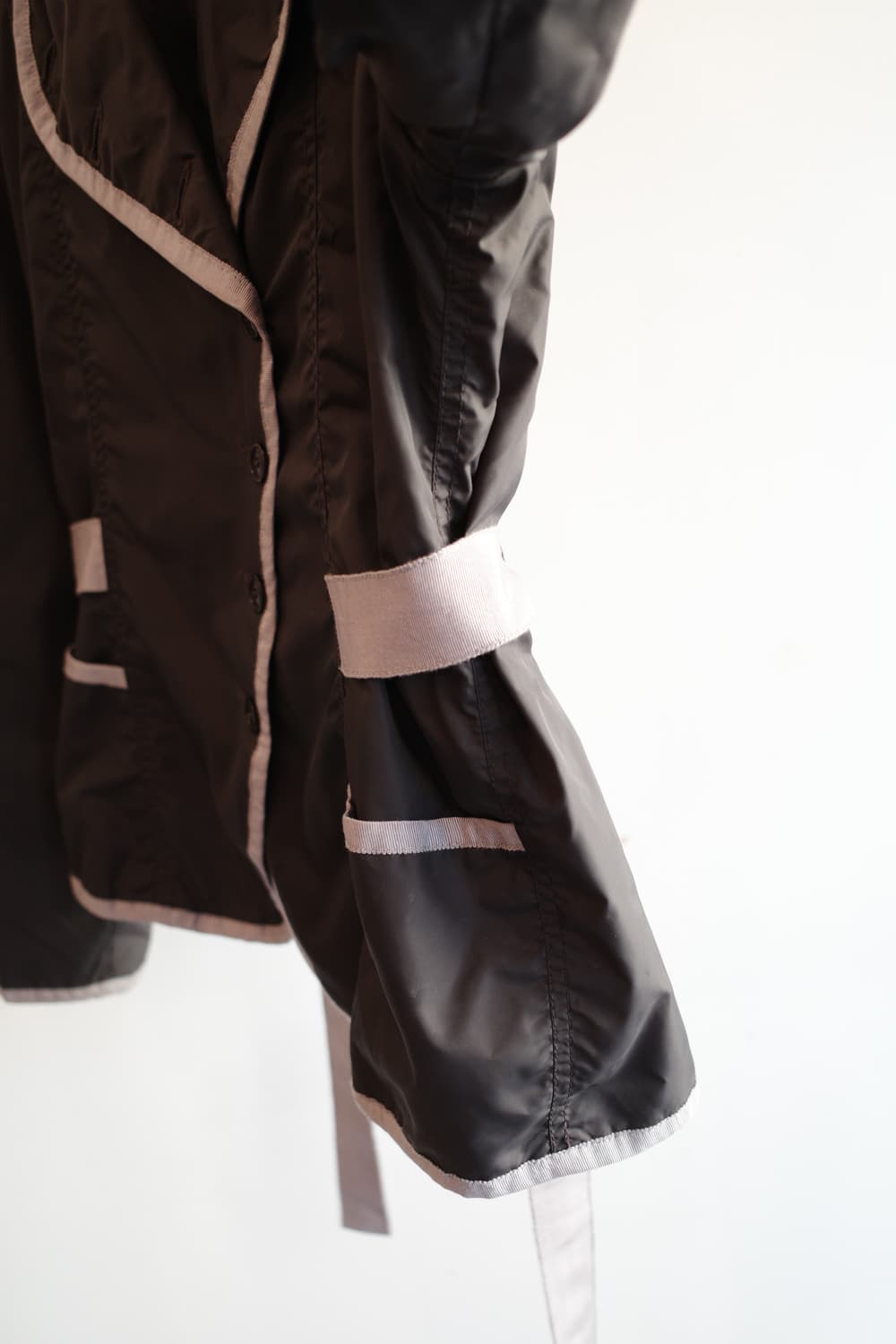 EMPORIO ARMANI 아르마니 사선 나일론 자켓 상품이미지7