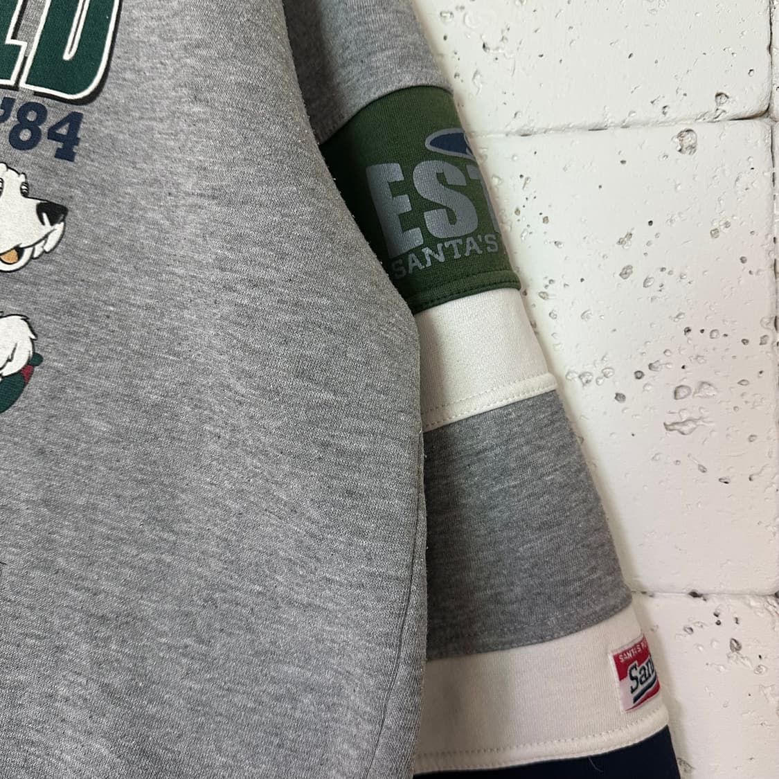 XL 산타월드 빈티지 맨투맨 상품이미지3