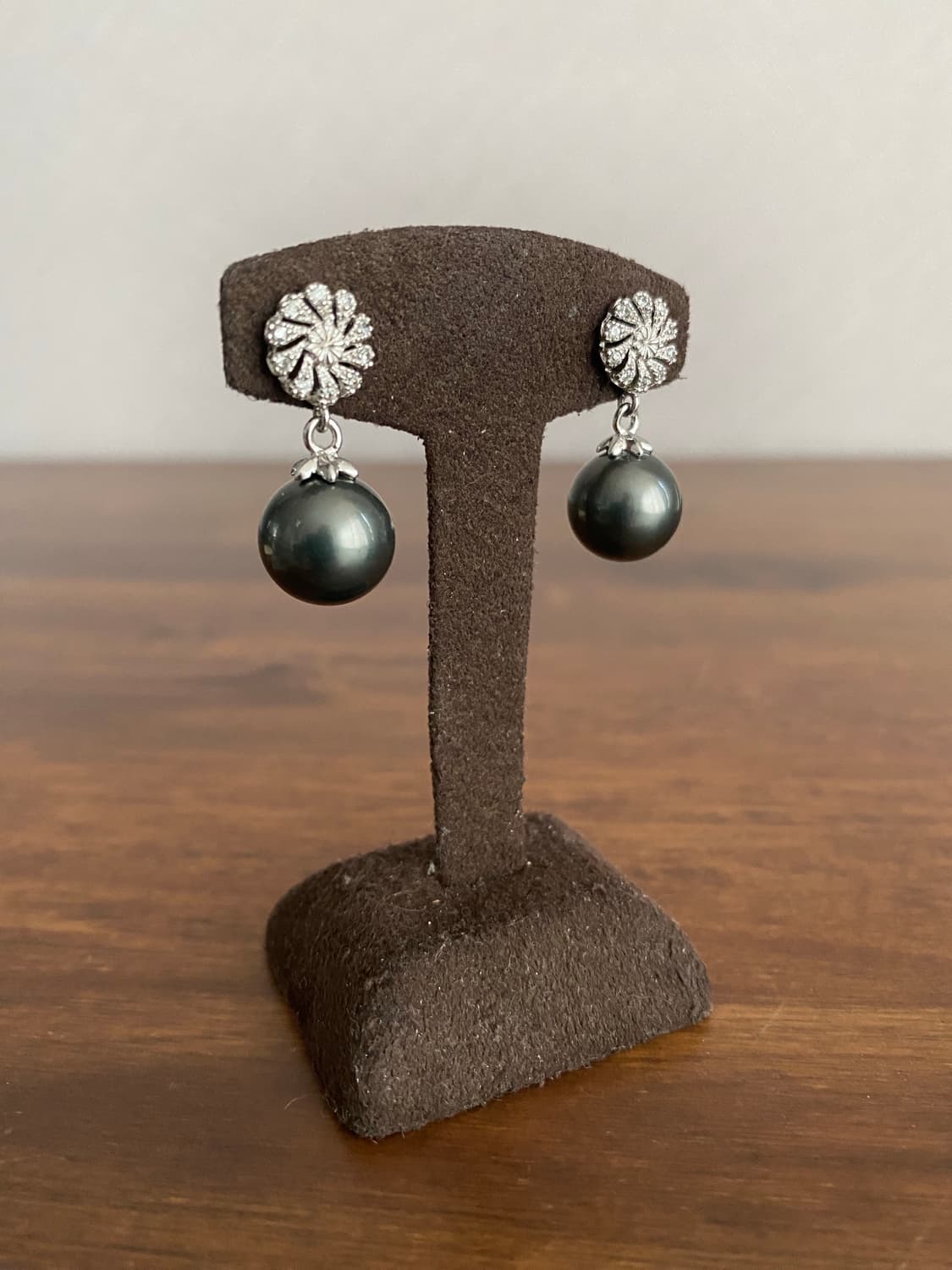 악세서리 흑진주 실버 귀걸이 상품이미지5