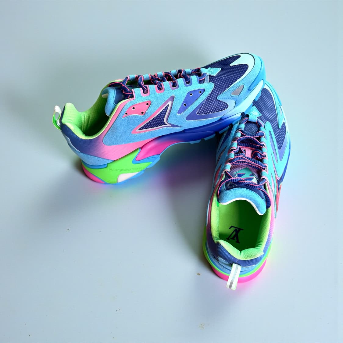 260~265/ 루이비통 러너태틱 더콰이엇 스니커즈 블루 상품이미지6