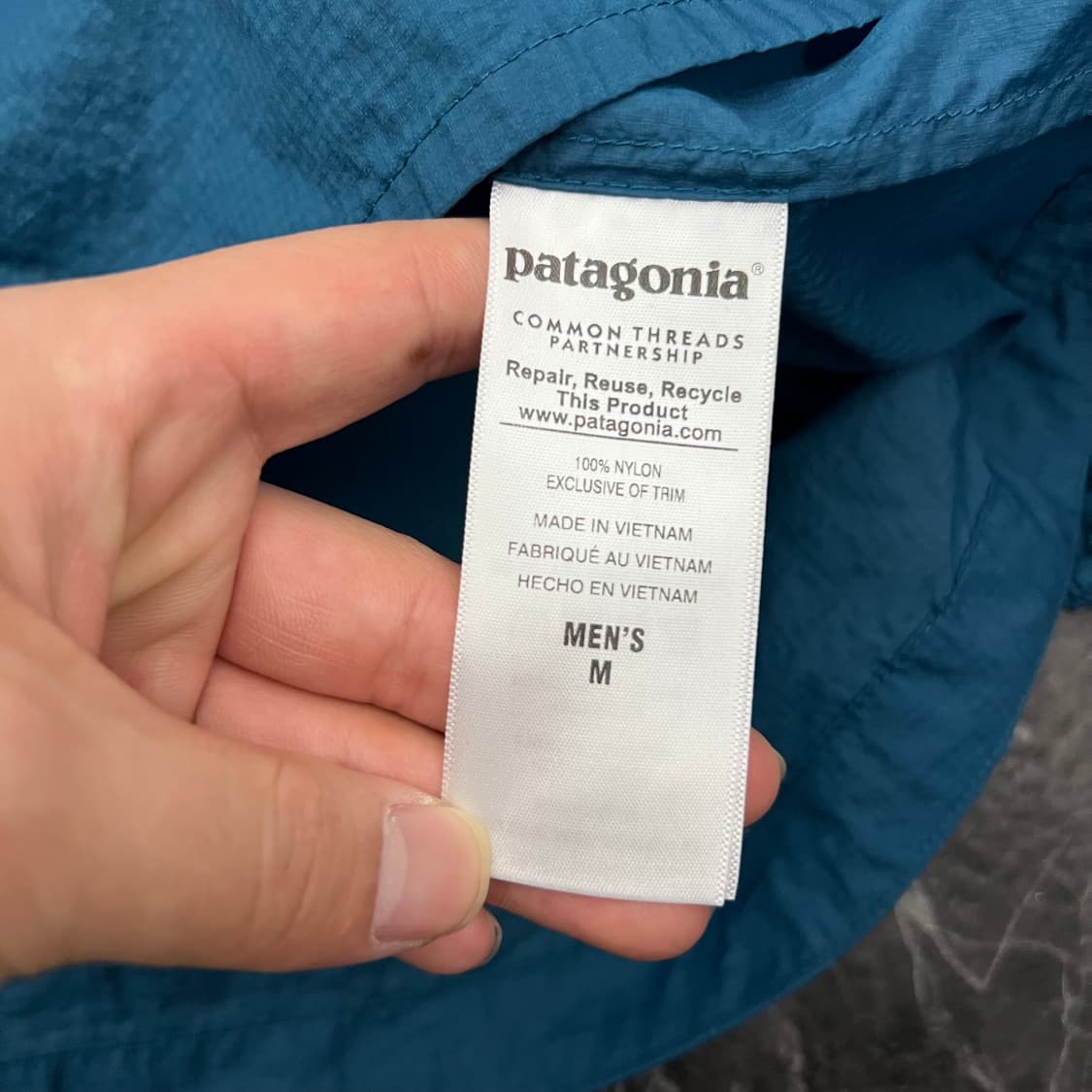 파타고니아 로고 후디니 바람막이 상품이미지6