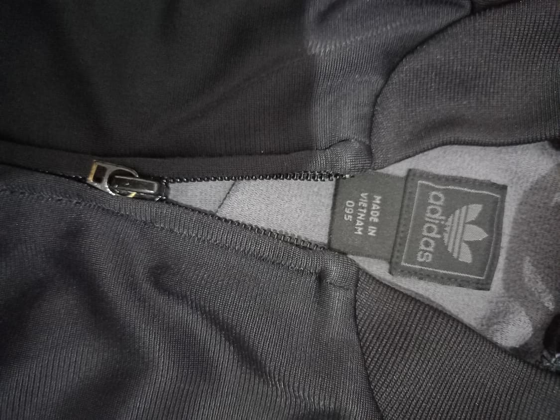 아디다스 검빨 블랙 트랙탑 저지 져지집업 95/M 상품이미지3