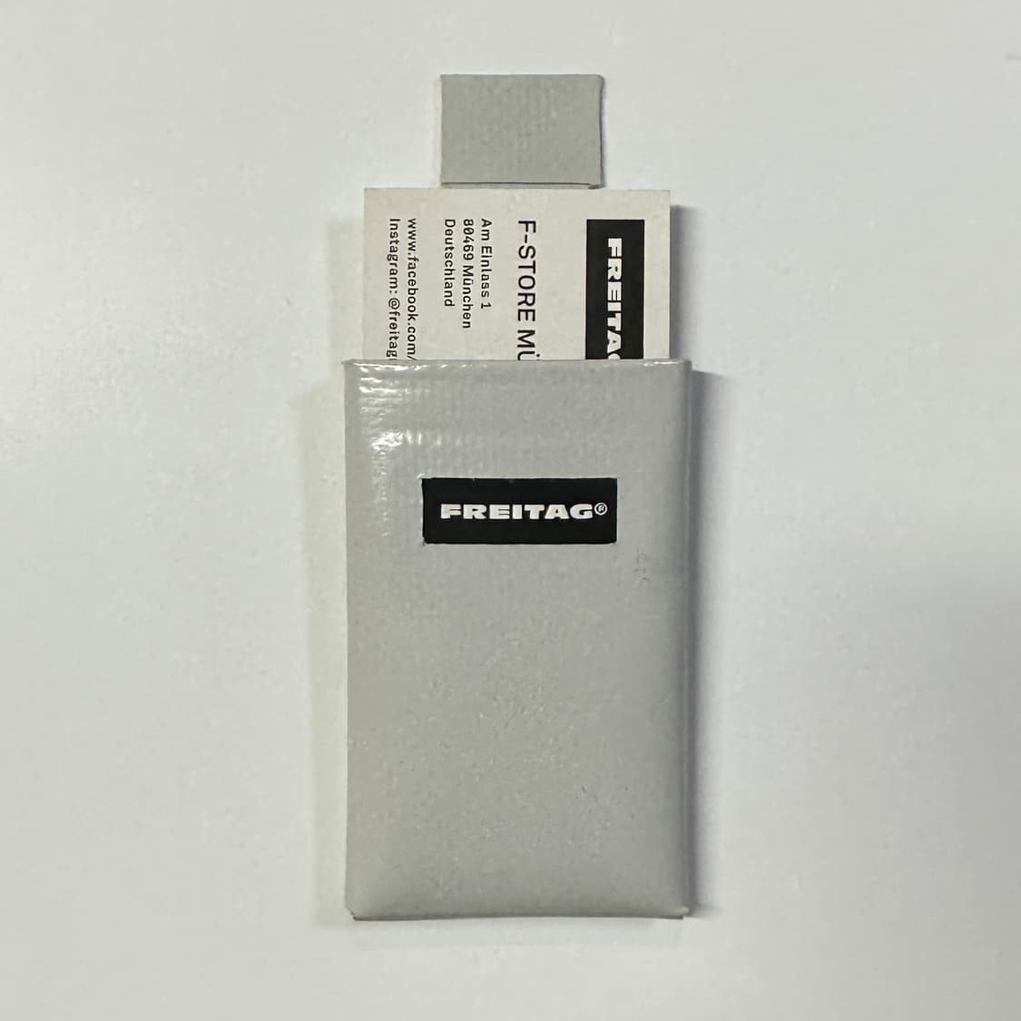 프라이탁 카드지갑 카드 슬롯 그레이 상품이미지4