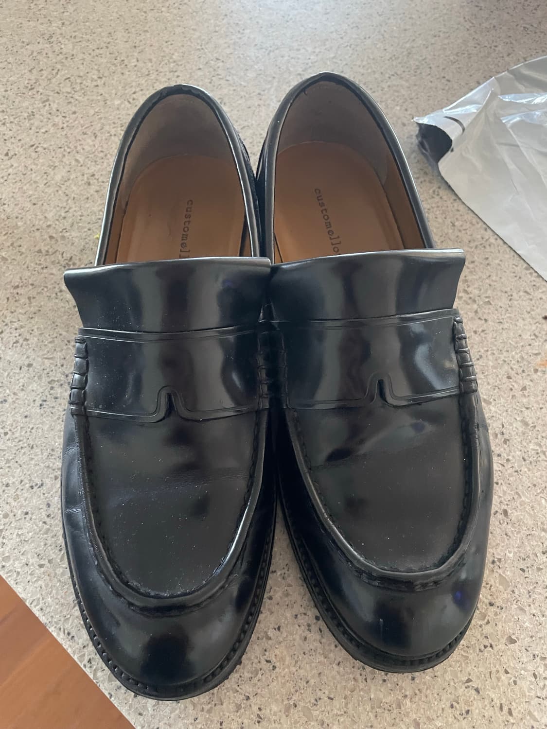 커스텀 멜로우 소가죽 로퍼팝니당 *사이즈는 8 1/2 입니다* 상품이미지1