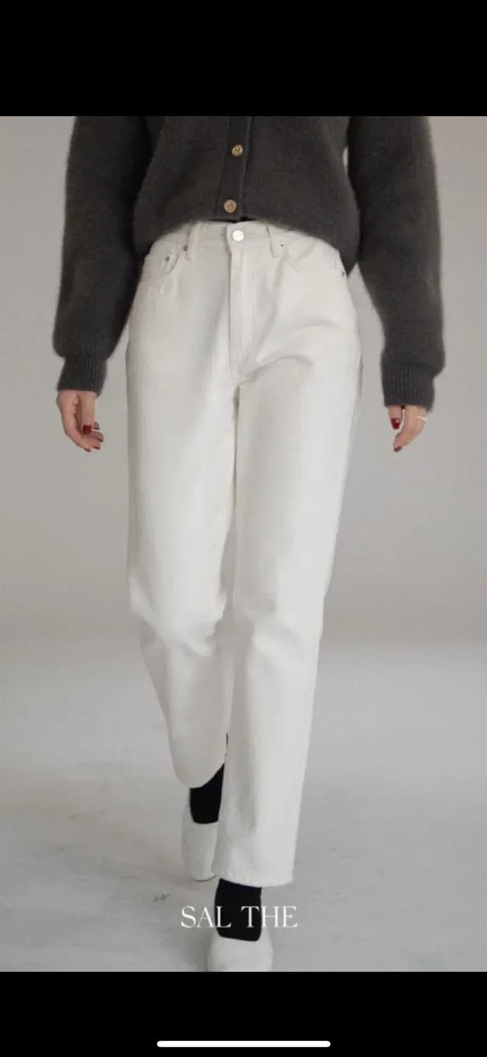 SAL THE 웜 스트레이트 진 *기모 상품이미지4