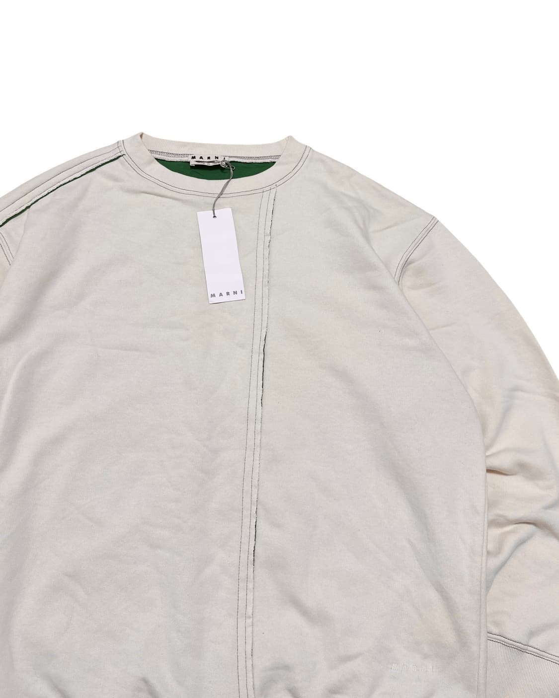 마르니 아이보리 맨투맨 (새상품) 상품이미지2