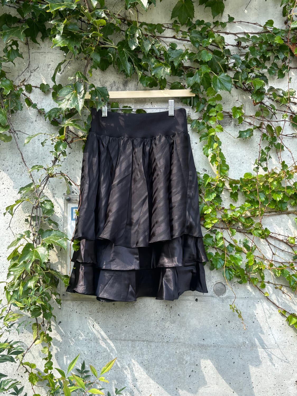 Black Three Layered Skirt 상품이미지1