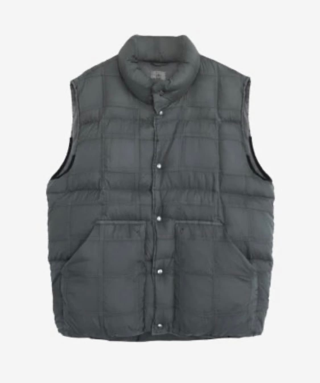 폴리테루 패치드 페퍼 다운 베스트 4 세이지 상품이미지1