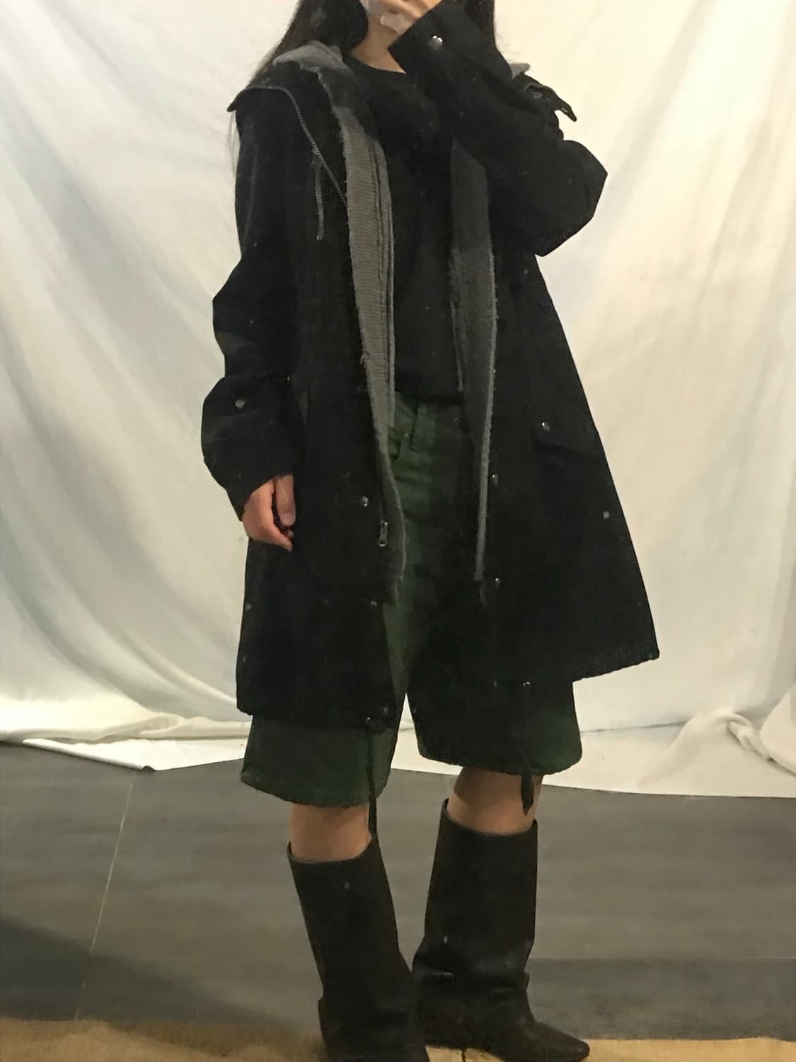 back frill military jacket 상품이미지5
