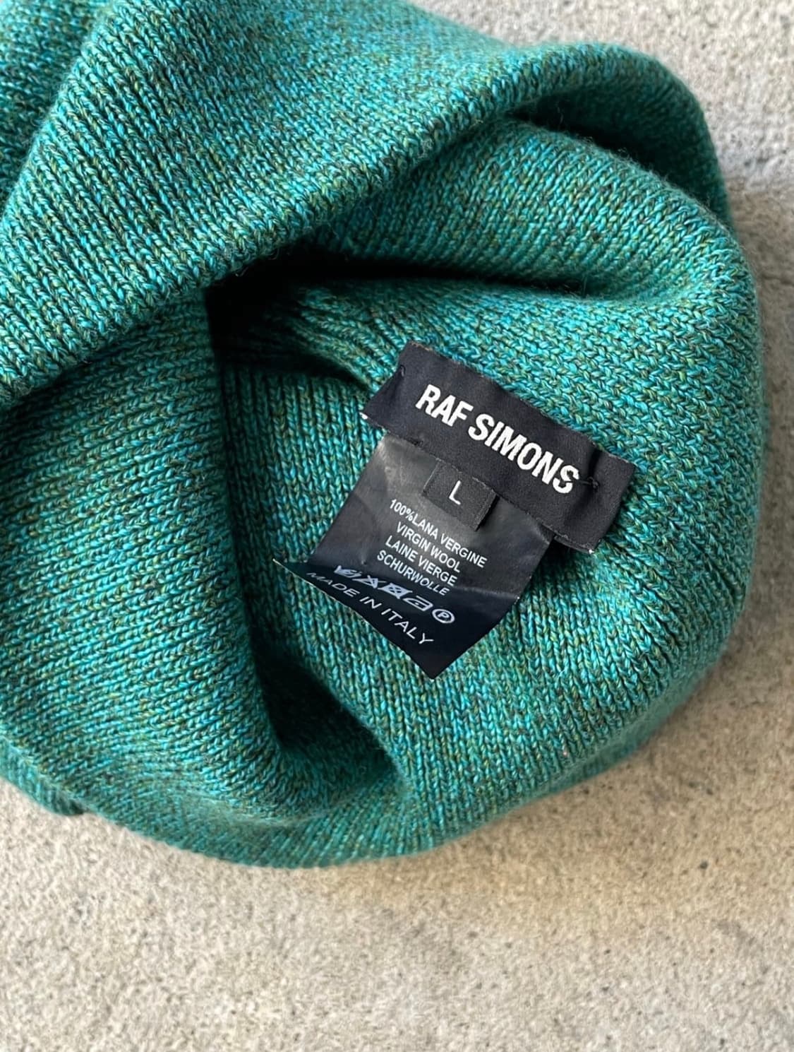 Raf simons 15AW 'TO THE ARCHIVES' Beanie 상품이미지4
